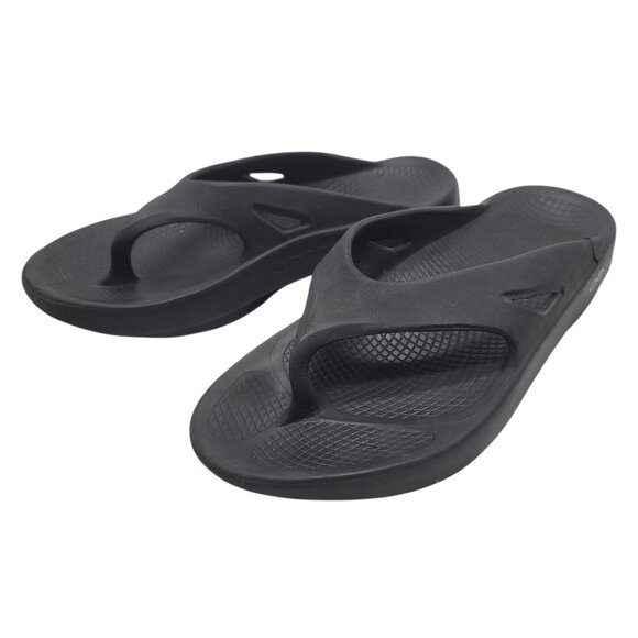 OOFOS Shoes - Oofos Ooriginal Thong Sandals Black EU 42 M9 W11 Lightweight & Cushioning